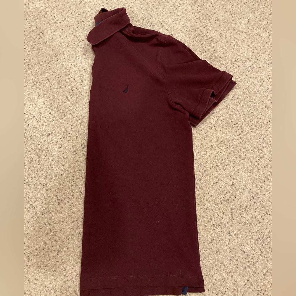 XL Nautica performance deck shirt.